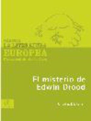 cover image of El misterio de Edwin Drood